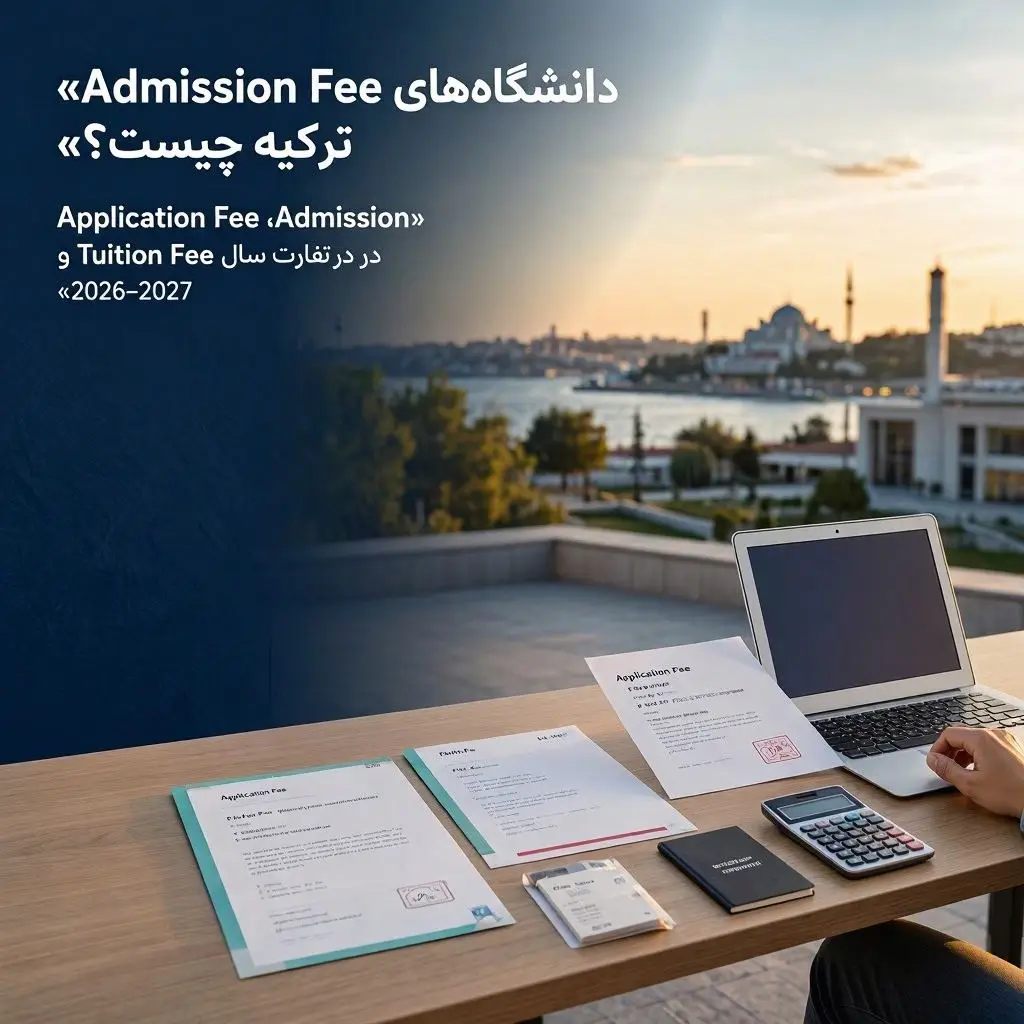 Admission Fee دانشگاه‌های ترکیه چیست؟ تفاوت Application Fee، Admission Fee و Tuition Fee در سال 2026–2027
